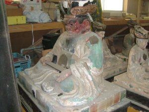 彩色仏像修復